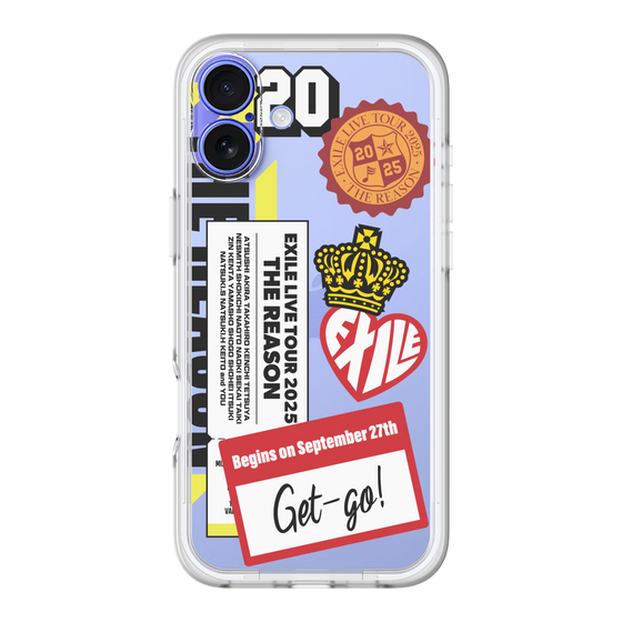 スリムプロテクションプレミアムケース［ EXILE LIVE TOUR 2025 "THE REASON" - ステッカー ］