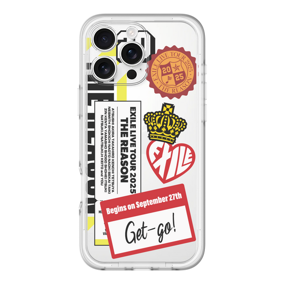 スリムプロテクションプレミアムケース［ EXILE LIVE TOUR 2025 "THE REASON" - ステッカー ］