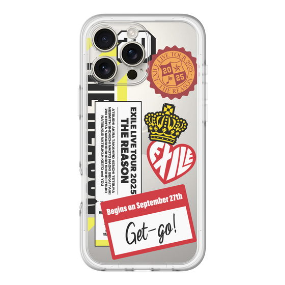 スリムプロテクションプレミアムケース［ EXILE LIVE TOUR 2025 "THE REASON" - ステッカー ］