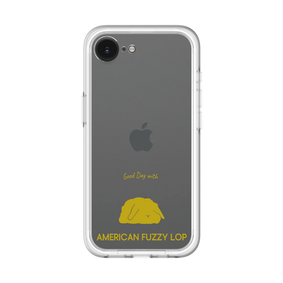 スリムプロテクションプレミアムケース［ &UCHINOCO - うさぎ - アメリカンファジーロップ ］