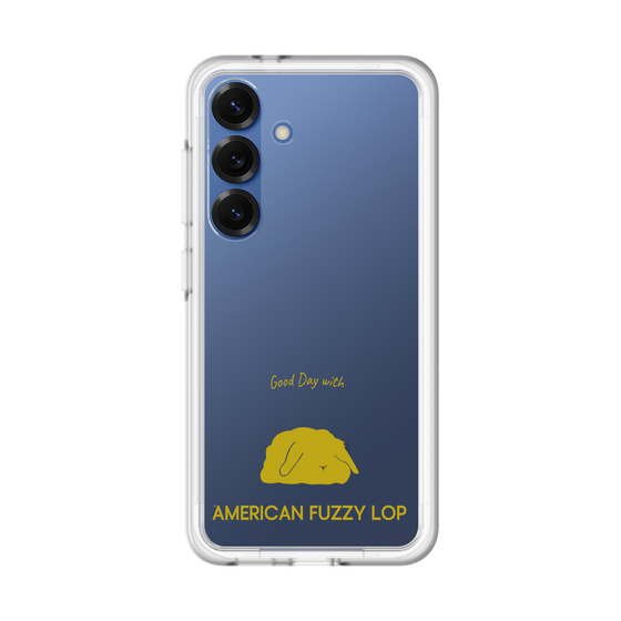 スリムプロテクションプレミアムケース［ &UCHINOCO - うさぎ - アメリカンファジーロップ ］