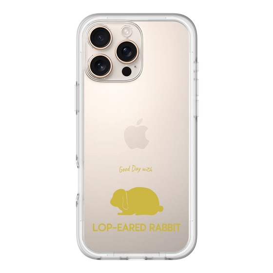 スリムプロテクションプレミアムケース［ &UCHINOCO - うさぎ - ロップイヤー ］