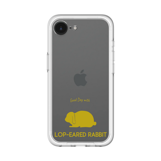 スリムプロテクションプレミアムケース［ &UCHINOCO - うさぎ - ロップイヤー ］