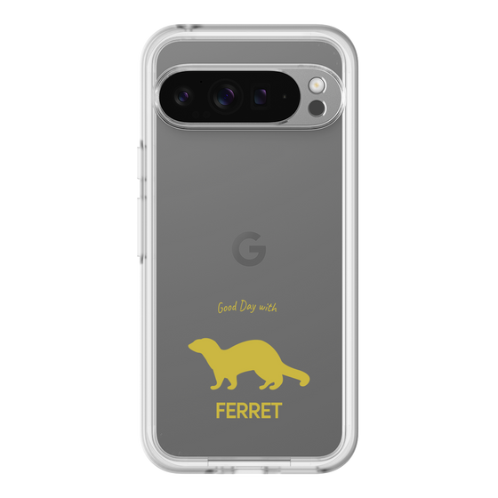 スリムプロテクションプレミアムケース［ &UCHINOCO - フェレット ］