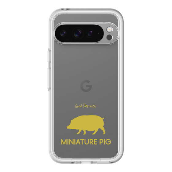 スリムプロテクションプレミアムケース［ &UCHINOCO - ミニブタ ］