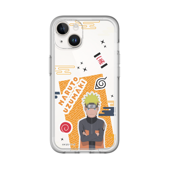 スリムプロテクションプレミアムケース［ NARUTO -ナルト- 疾風伝 - ステッカー - うずまきナルト ］