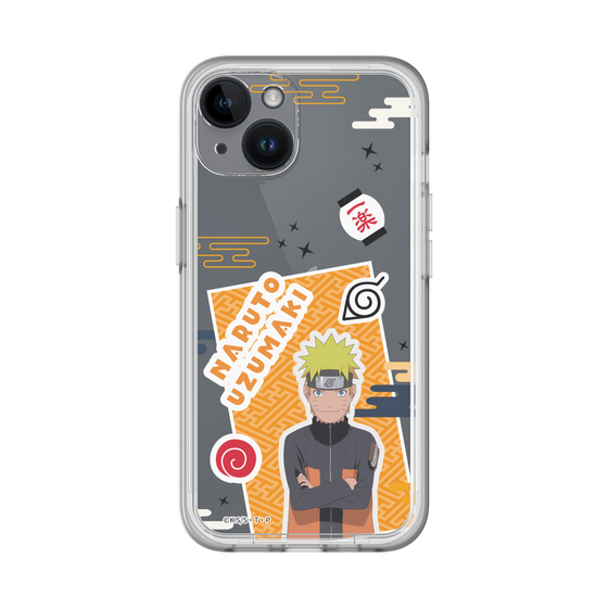 スリムプロテクションプレミアムケース［ NARUTO -ナルト- 疾風伝 - ステッカー - うずまきナルト ］