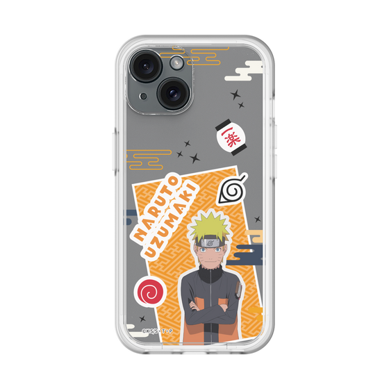 スリムプロテクションプレミアムケース［ NARUTO -ナルト- 疾風伝 - ステッカー - うずまきナルト ］