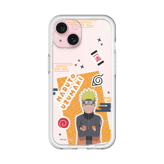 スリムプロテクションプレミアムケース［ NARUTO -ナルト- 疾風伝 - ステッカー - うずまきナルト ］