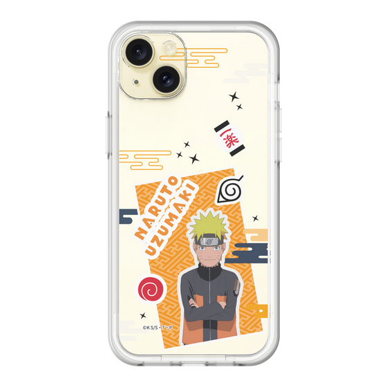 スリムプロテクションプレミアムケース［ NARUTO -ナルト- 疾風伝 - ステッカー - うずまきナルト ］