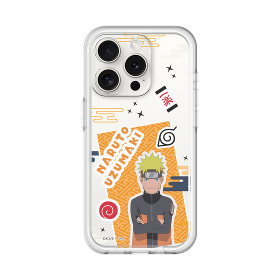 スリムプロテクションプレミアムケース［ NARUTO -ナルト- 疾風伝 - ステッカー - うずまきナルト ］