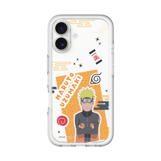 スリムプロテクションプレミアムケース［ NARUTO -ナルト- 疾風伝 - ステッカー - うずまきナルト ］