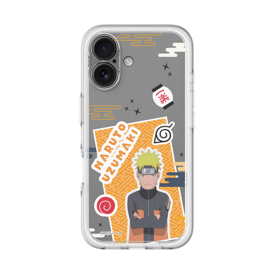 スリムプロテクションプレミアムケース［ NARUTO -ナルト- 疾風伝 - ステッカー - うずまきナルト ］