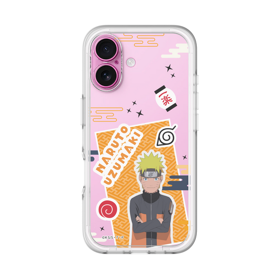 スリムプロテクションプレミアムケース［ NARUTO -ナルト- 疾風伝 - ステッカー - うずまきナルト ］