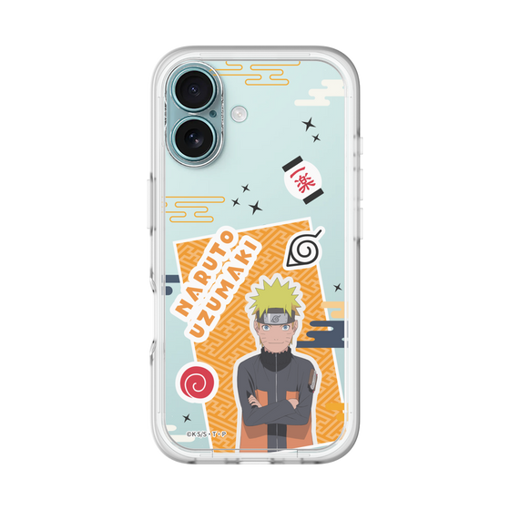 スリムプロテクションプレミアムケース［ NARUTO -ナルト- 疾風伝 - ステッカー - うずまきナルト ］