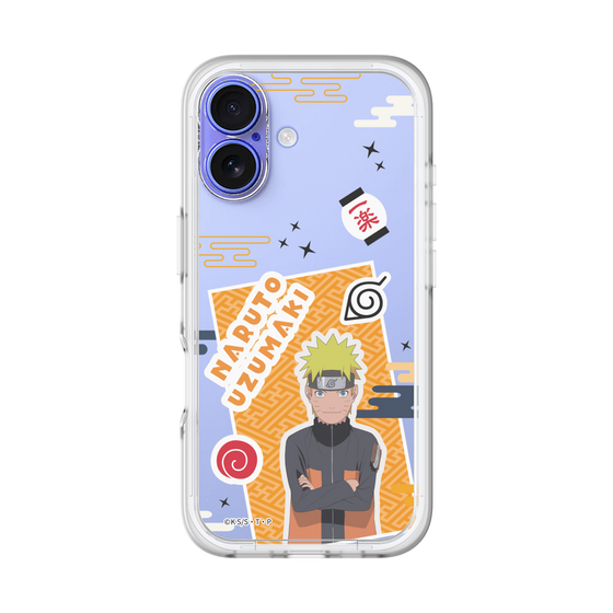 スリムプロテクションプレミアムケース［ NARUTO -ナルト- 疾風伝 - ステッカー - うずまきナルト ］