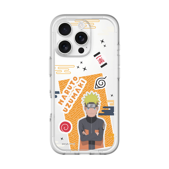 スリムプロテクションプレミアムケース［ NARUTO -ナルト- 疾風伝 - ステッカー - うずまきナルト ］