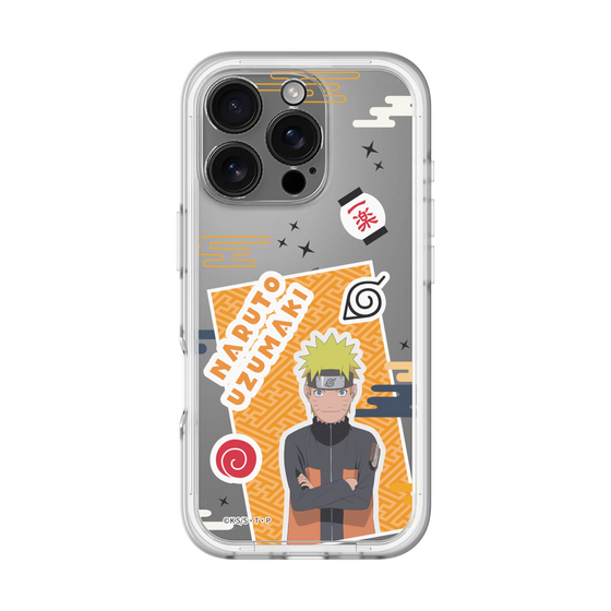 スリムプロテクションプレミアムケース［ NARUTO -ナルト- 疾風伝 - ステッカー - うずまきナルト ］
