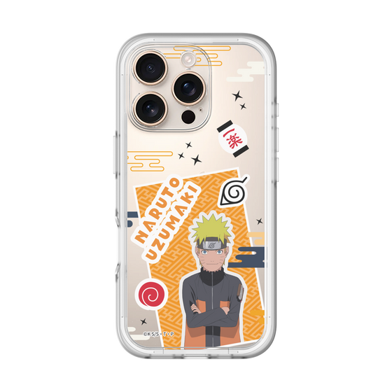 スリムプロテクションプレミアムケース［ NARUTO -ナルト- 疾風伝 - ステッカー - うずまきナルト ］