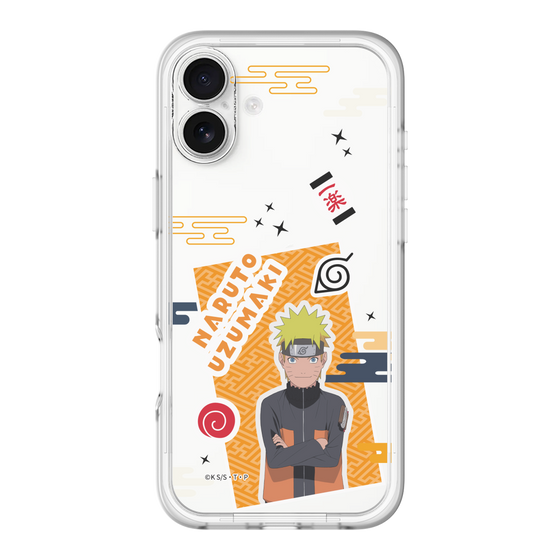 スリムプロテクションプレミアムケース［ NARUTO -ナルト- 疾風伝 - ステッカー - うずまきナルト ］