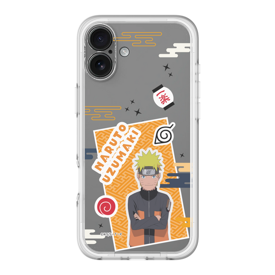 スリムプロテクションプレミアムケース［ NARUTO -ナルト- 疾風伝 - ステッカー - うずまきナルト ］