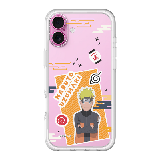 スリムプロテクションプレミアムケース［ NARUTO -ナルト- 疾風伝 - ステッカー - うずまきナルト ］