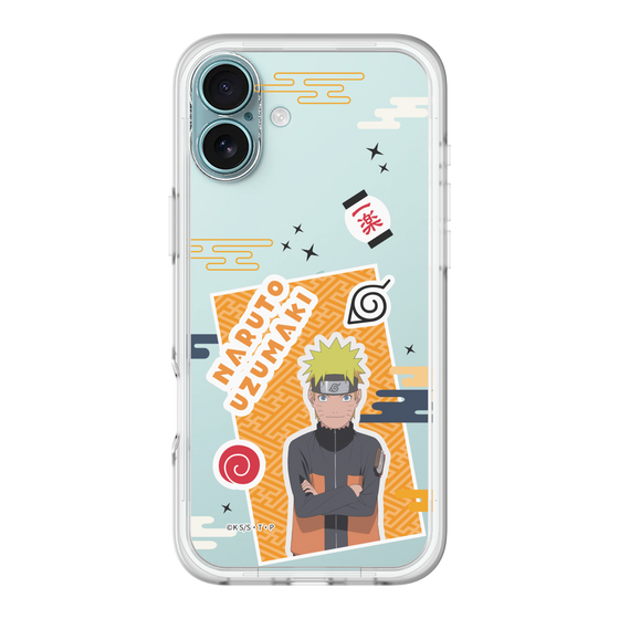 スリムプロテクションプレミアムケース［ NARUTO -ナルト- 疾風伝 - ステッカー - うずまきナルト ］