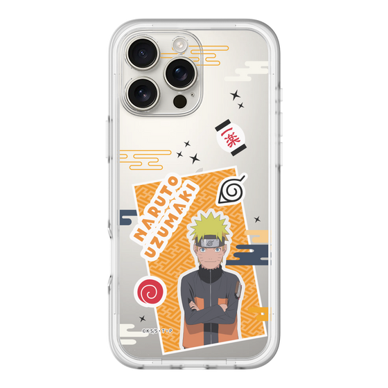 スリムプロテクションプレミアムケース［ NARUTO -ナルト- 疾風伝 - ステッカー - うずまきナルト ］