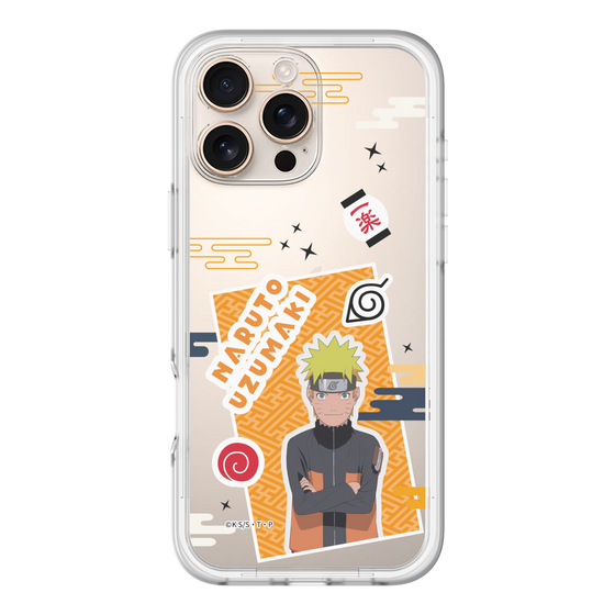 スリムプロテクションプレミアムケース［ NARUTO -ナルト- 疾風伝 - ステッカー - うずまきナルト ］