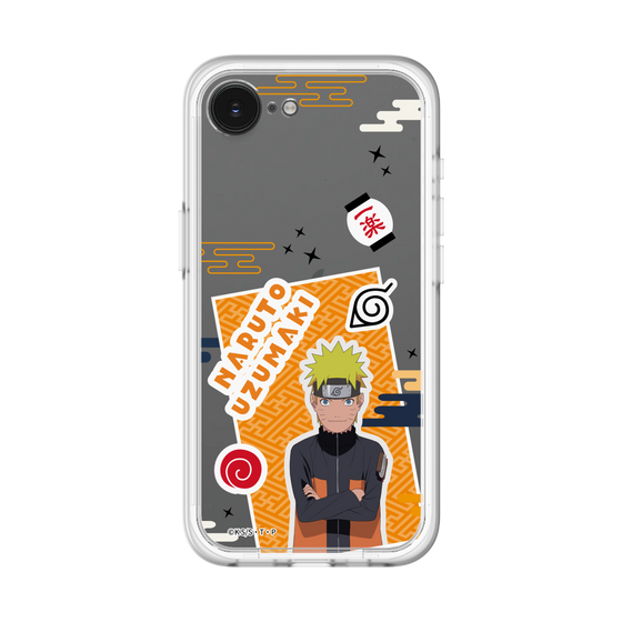 スリムプロテクションプレミアムケース［ NARUTO -ナルト- 疾風伝 - ステッカー - うずまきナルト ］