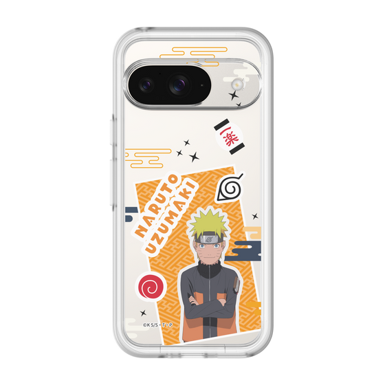 スリムプロテクションプレミアムケース［ NARUTO -ナルト- 疾風伝 - ステッカー - うずまきナルト ］