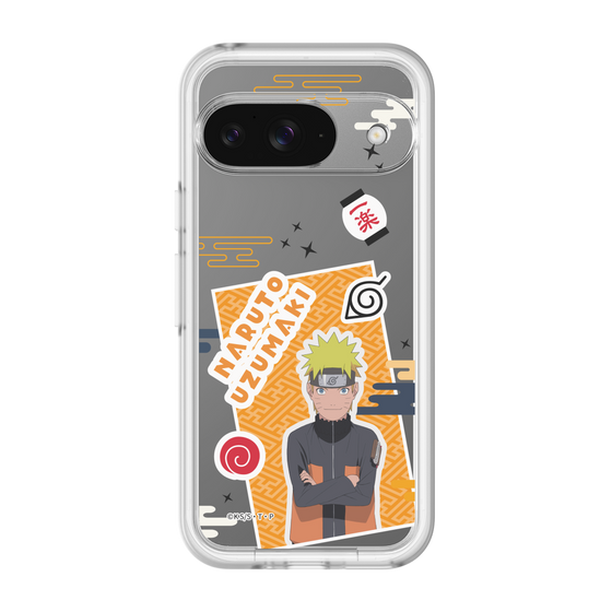 スリムプロテクションプレミアムケース［ NARUTO -ナルト- 疾風伝 - ステッカー - うずまきナルト ］