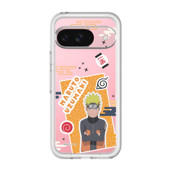 スリムプロテクションプレミアムケース［ NARUTO -ナルト- 疾風伝 - ステッカー - うずまきナルト ］