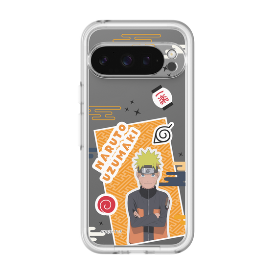 スリムプロテクションプレミアムケース［ NARUTO -ナルト- 疾風伝 - ステッカー - うずまきナルト ］