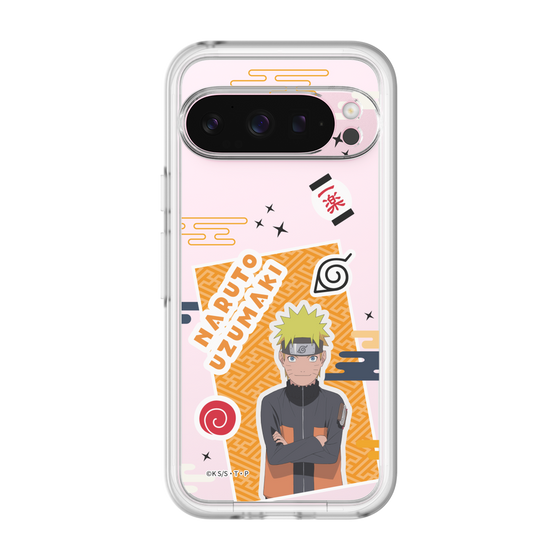 スリムプロテクションプレミアムケース［ NARUTO -ナルト- 疾風伝 - ステッカー - うずまきナルト ］