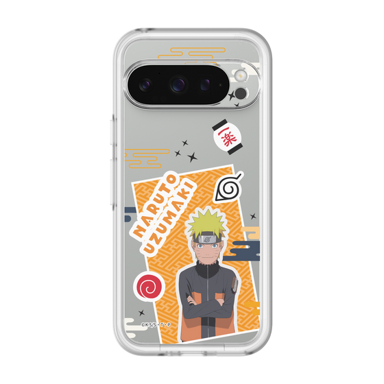 スリムプロテクションプレミアムケース［ NARUTO -ナルト- 疾風伝 - ステッカー - うずまきナルト ］