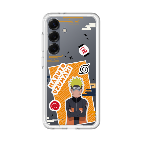 スリムプロテクションプレミアムケース［ NARUTO -ナルト- 疾風伝 - ステッカー - うずまきナルト ］