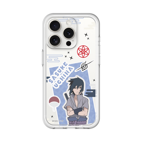 スリムプロテクションプレミアムケース［ NARUTO -ナルト- 疾風伝 - ステッカー - うちはサスケ ］