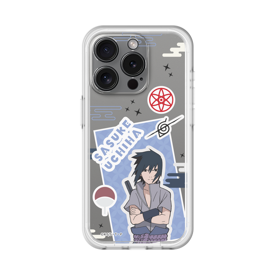 スリムプロテクションプレミアムケース［ NARUTO -ナルト- 疾風伝 - ステッカー - うちはサスケ ］