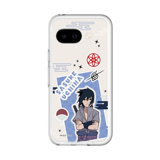 スリムプロテクションプレミアムケース［ NARUTO -ナルト- 疾風伝 - ステッカー - うちはサスケ ］