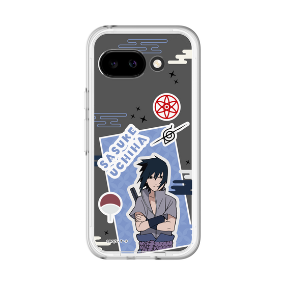 スリムプロテクションプレミアムケース［ NARUTO -ナルト- 疾風伝 - ステッカー - うちはサスケ ］