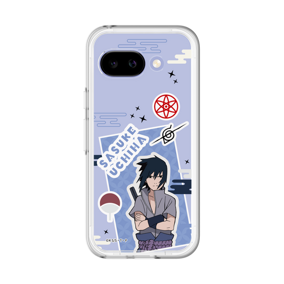 スリムプロテクションプレミアムケース［ NARUTO -ナルト- 疾風伝 - ステッカー - うちはサスケ ］