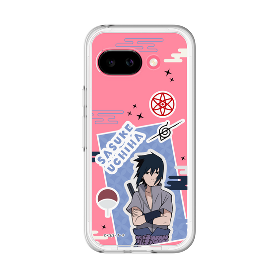 スリムプロテクションプレミアムケース［ NARUTO -ナルト- 疾風伝 - ステッカー - うちはサスケ ］