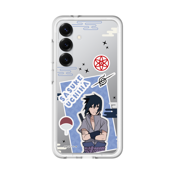 スリムプロテクションプレミアムケース［ NARUTO -ナルト- 疾風伝 - ステッカー - うちはサスケ ］