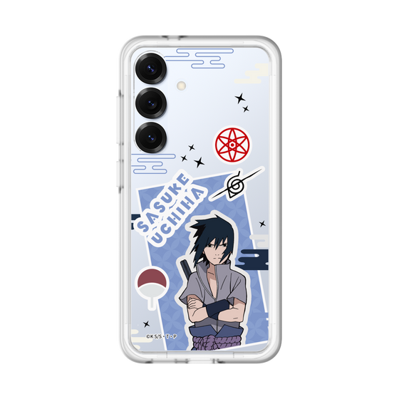 スリムプロテクションプレミアムケース［ NARUTO -ナルト- 疾風伝 - ステッカー - うちはサスケ ］