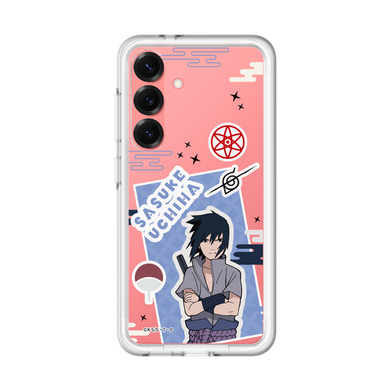 スリムプロテクションプレミアムケース［ NARUTO -ナルト- 疾風伝 - ステッカー - うちはサスケ ］