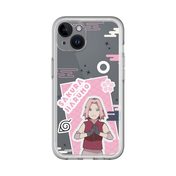 スリムプロテクションプレミアムケース［ NARUTO -ナルト- 疾風伝 - ステッカー - 春野サクラ ］