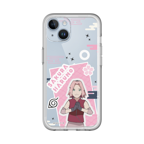 スリムプロテクションプレミアムケース［ NARUTO -ナルト- 疾風伝 - ステッカー - 春野サクラ ］