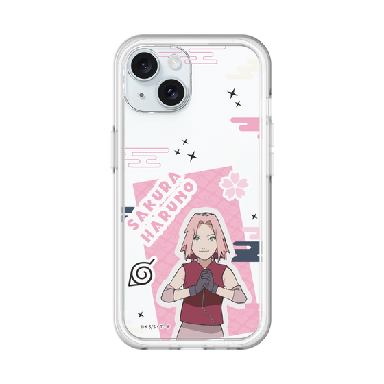 スリムプロテクションプレミアムケース［ NARUTO -ナルト- 疾風伝 - ステッカー - 春野サクラ ］