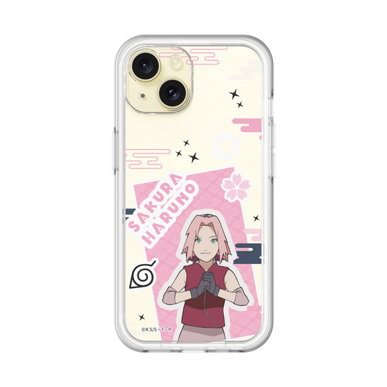 スリムプロテクションプレミアムケース［ NARUTO -ナルト- 疾風伝 - ステッカー - 春野サクラ ］